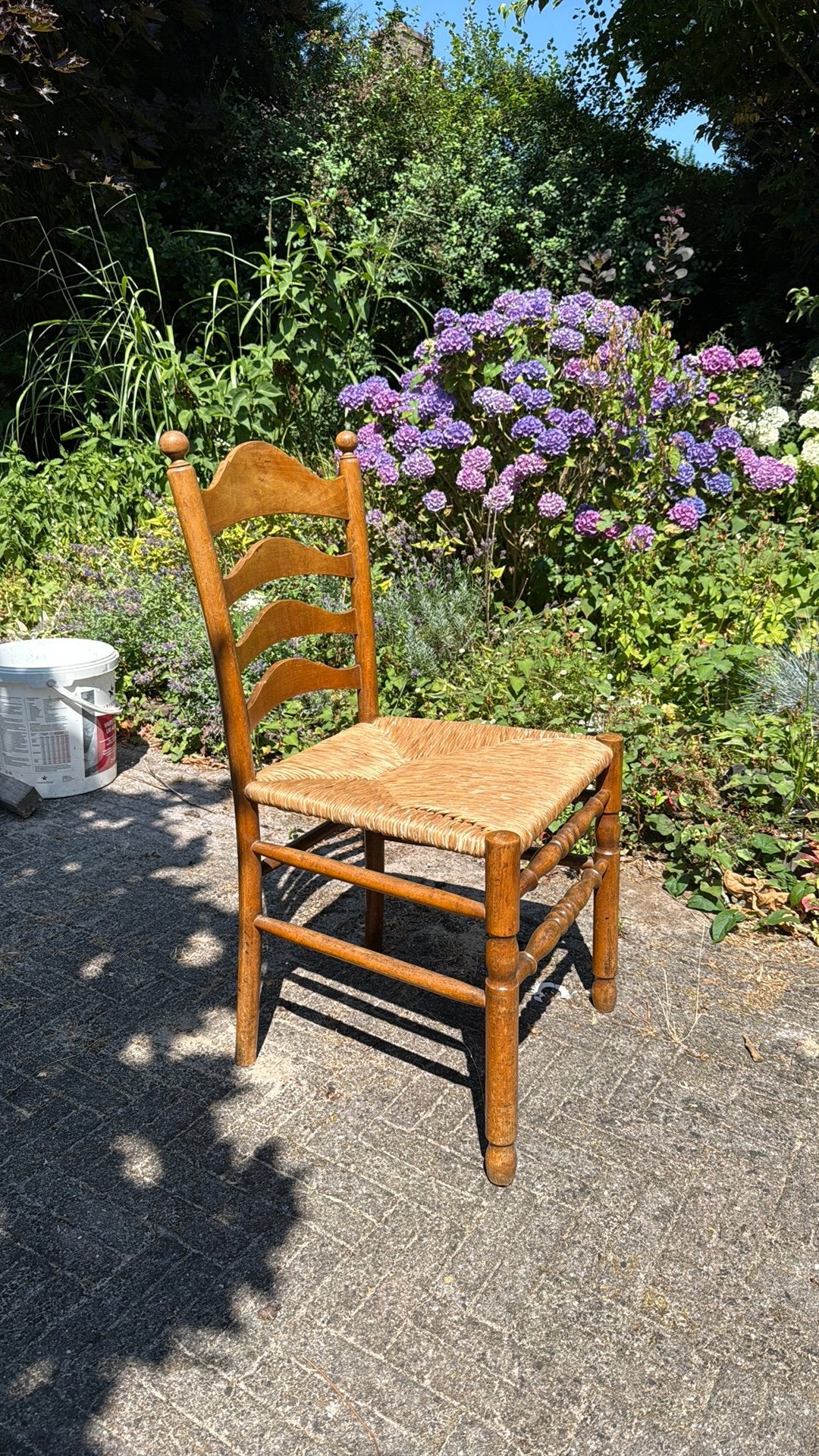 GRATIS! Stoel riet, Ophalen
