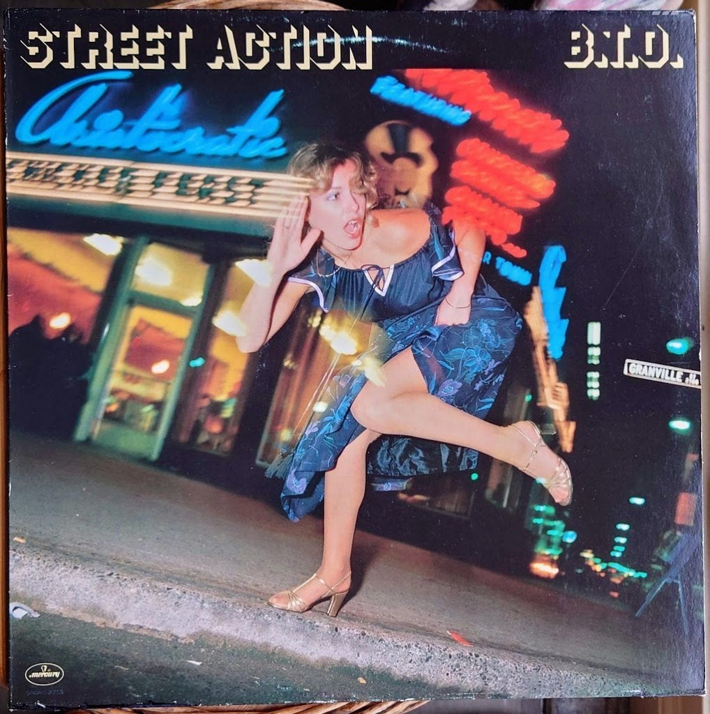 B.T.O. - Street Action (Bachman-Turner Overdrive), LP, Gebruikt, Ophalen of Verzenden, Beschermende buitenhoes