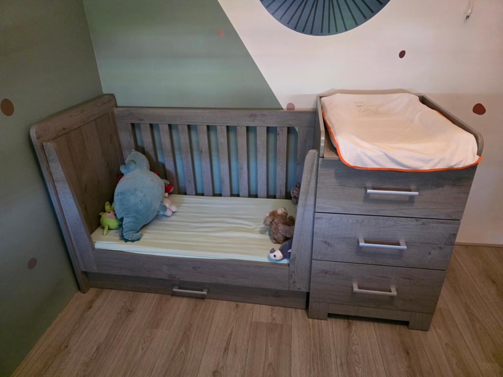 Meegroeibed Interbaby Florida, 85 tot 100 cm, Gebruikt, 160 tot 180 cm, Ophalen
