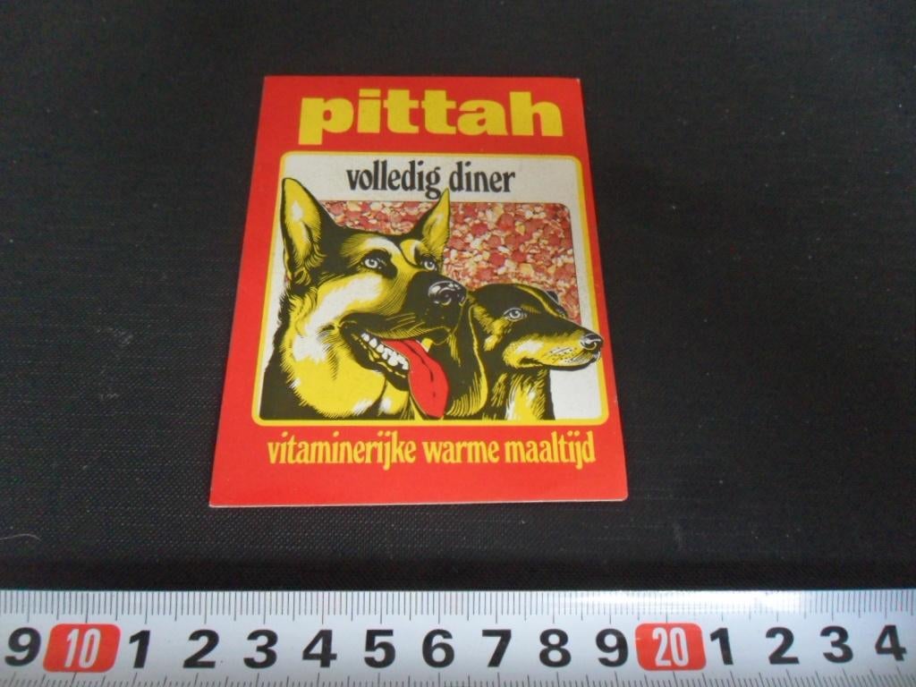 sticker Leeuwarden Koopmans PITTAH volledig diner, Ophalen, Zo goed als nieuw