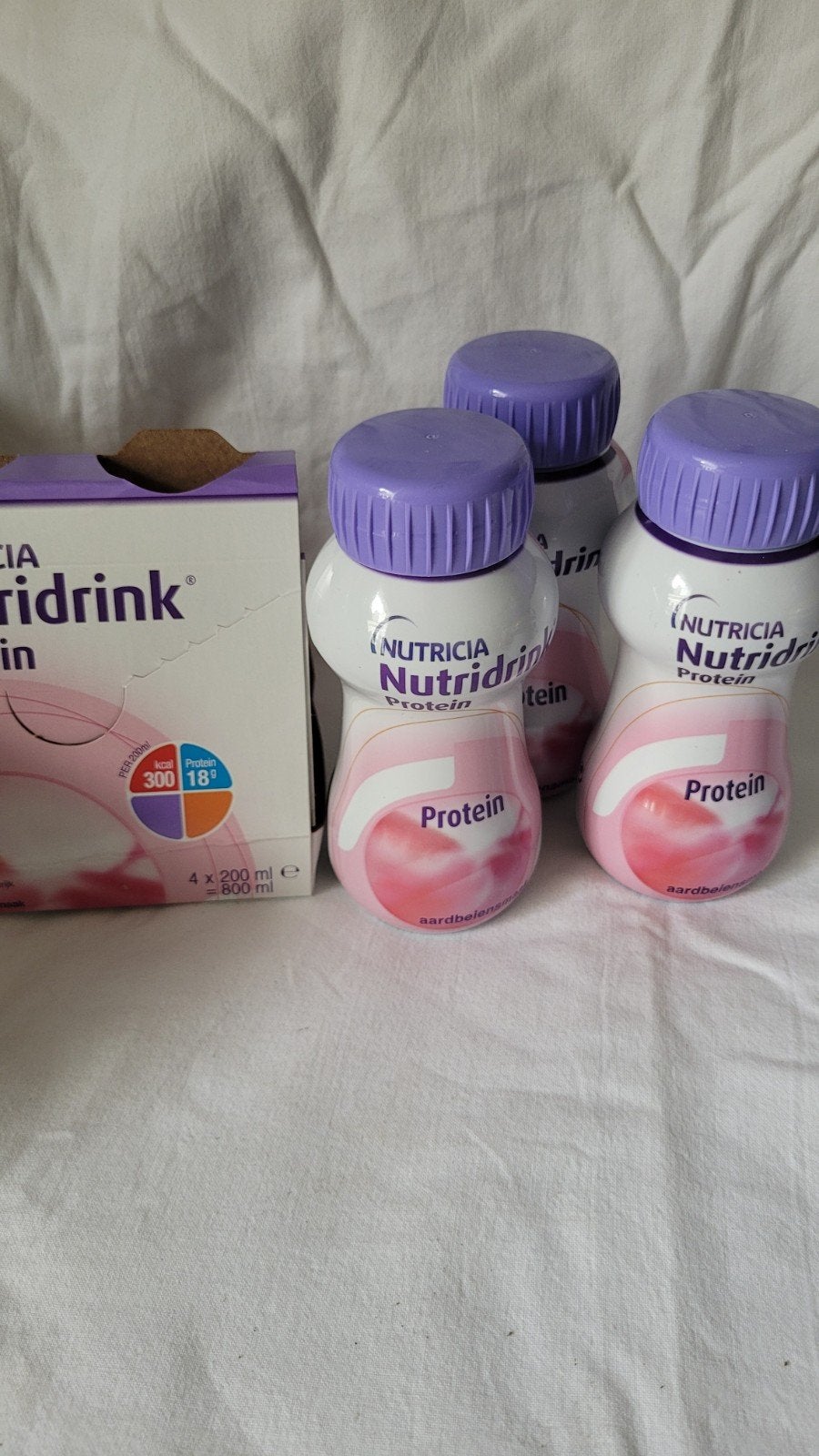 Nutricia protein 8x drink div smaken, Ophalen of Verzenden, Nieuw, Poeder of Drank