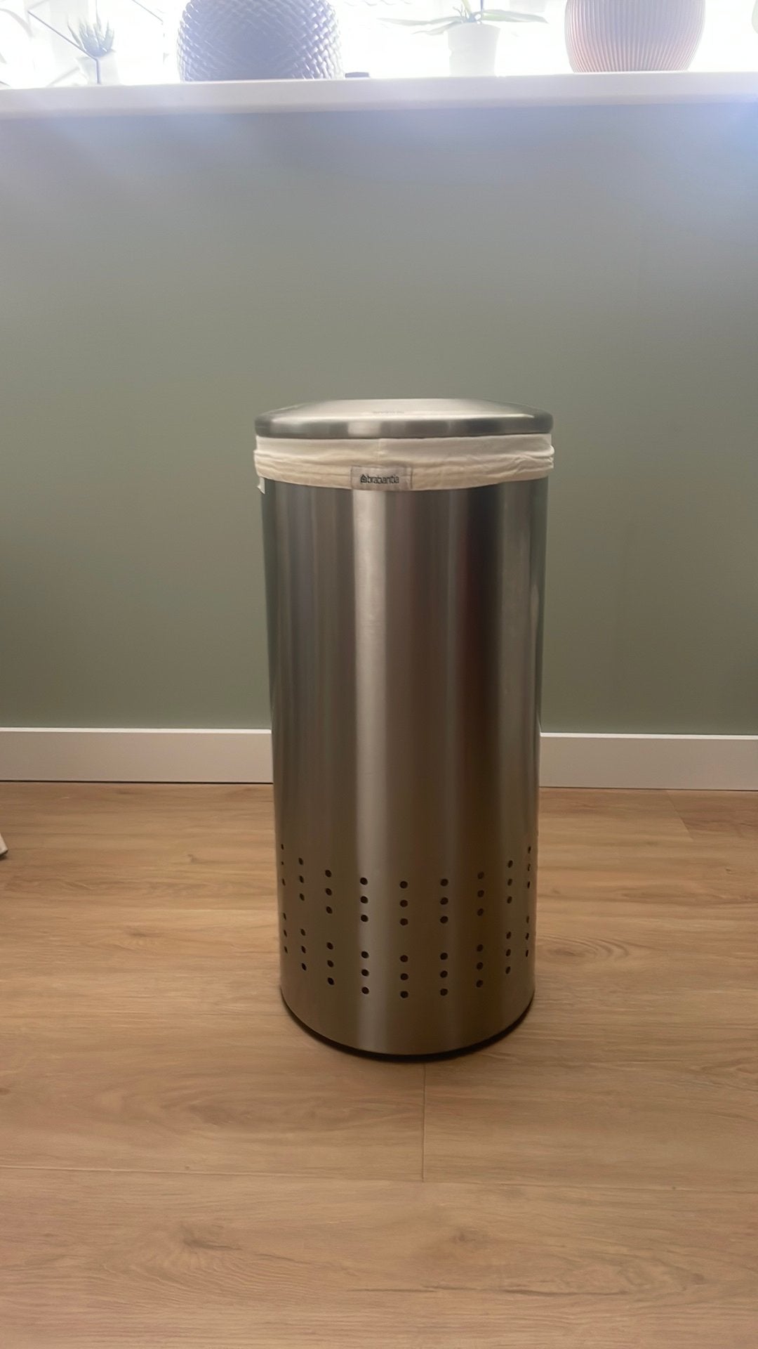Brabantia wasmand, Ophalen, Zo goed als nieuw, Wasmand, Brabantia
