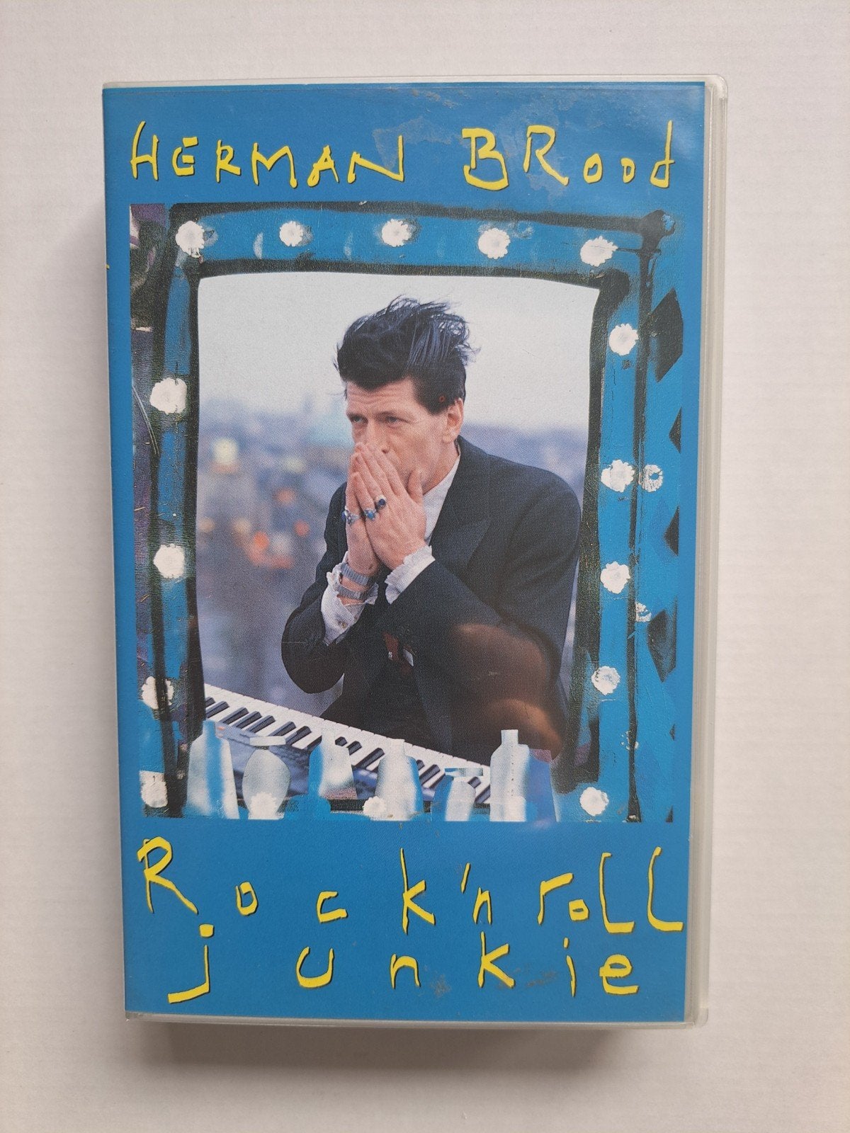 Herman Brood - Rock 'n Roll Junkie VHS, Cd's en Dvd's, Nederlands ondertiteld, Gebruikt, Documentaire, Alle leeftijden