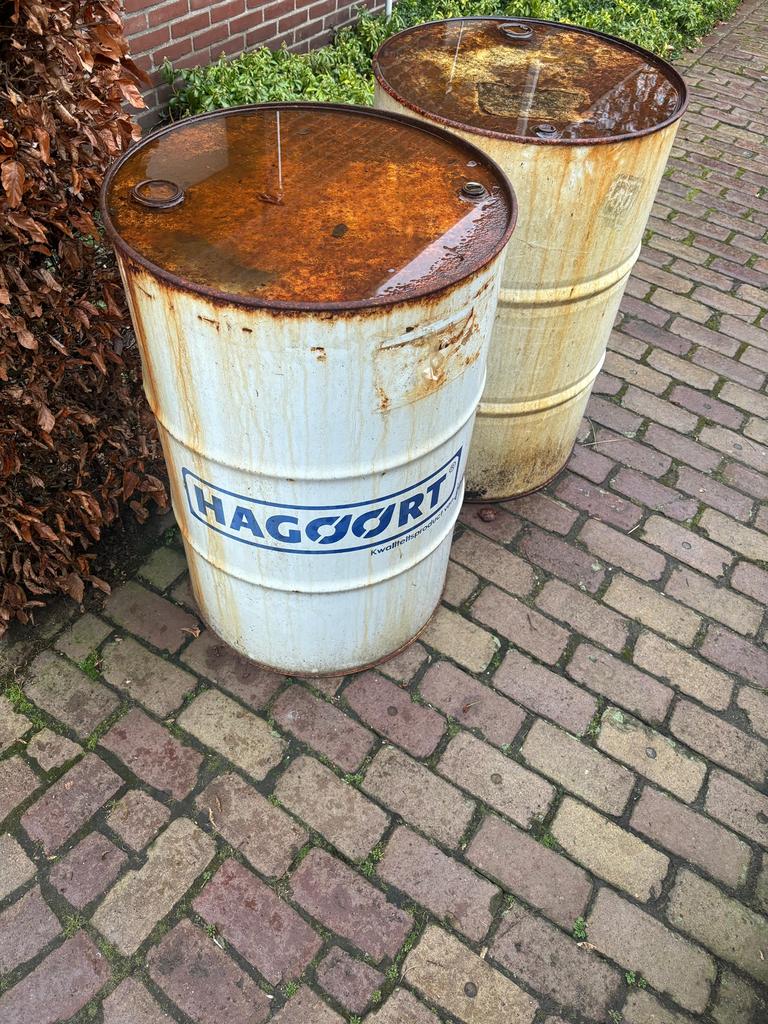 Leeg vat, Ophalen, Gebruikt, Vuurton