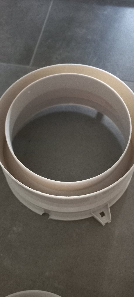 ventilatierooster met terugslagklep, doorsnee 14 cm - nieuw., Doe-het-zelf en Verbouw, Ophalen of Verzenden, Nieuw, Ventilator en Afzuiger