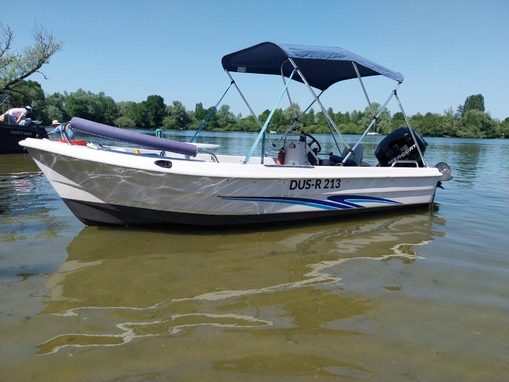 TOP Konsolenboot Ranieri Poseidon 470, Ophalen, Elektrische start