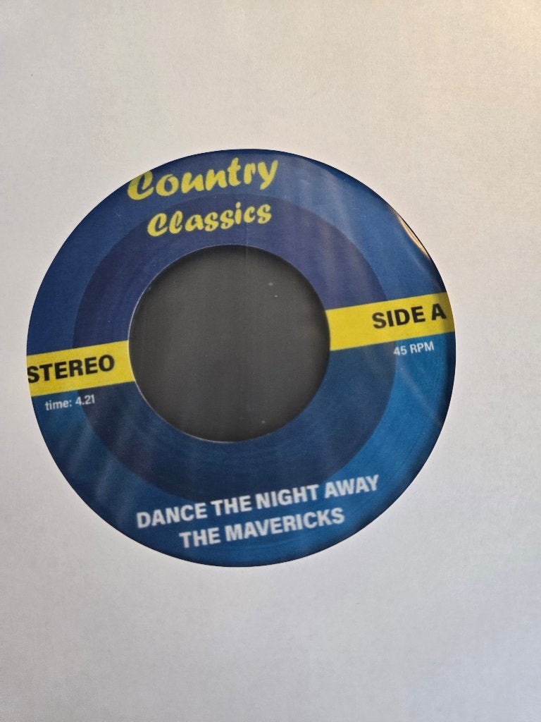 Mavericks-Dance the night away/Here comes my baby, Cd's en Dvd's, Pop, 7 inch, Ophalen of Verzenden, Beschermende buitenhoes