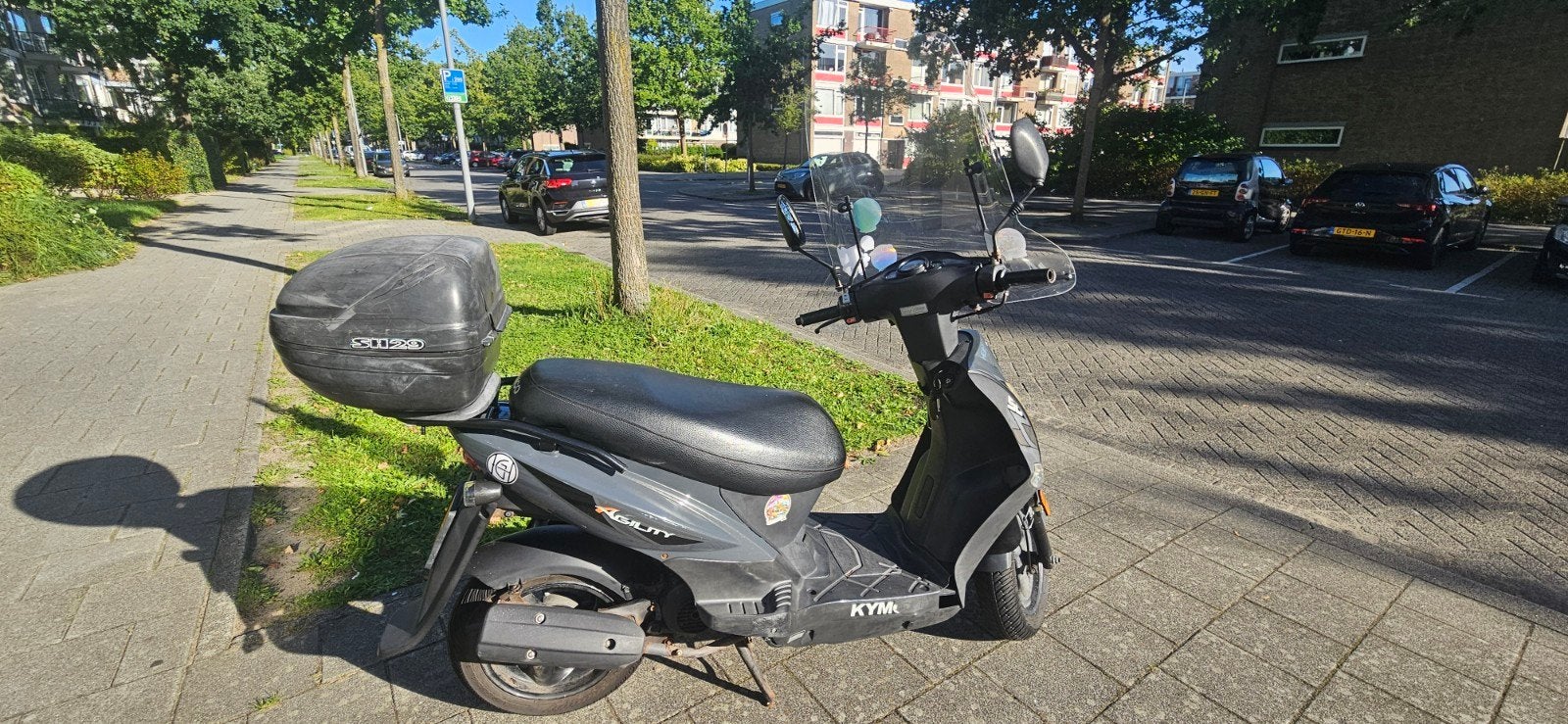 Kymco Agility 50 uit 2019 - Betrouwbare Scooter, Ophalen, Gebruikt, Maximaal 45 km/u, Agility