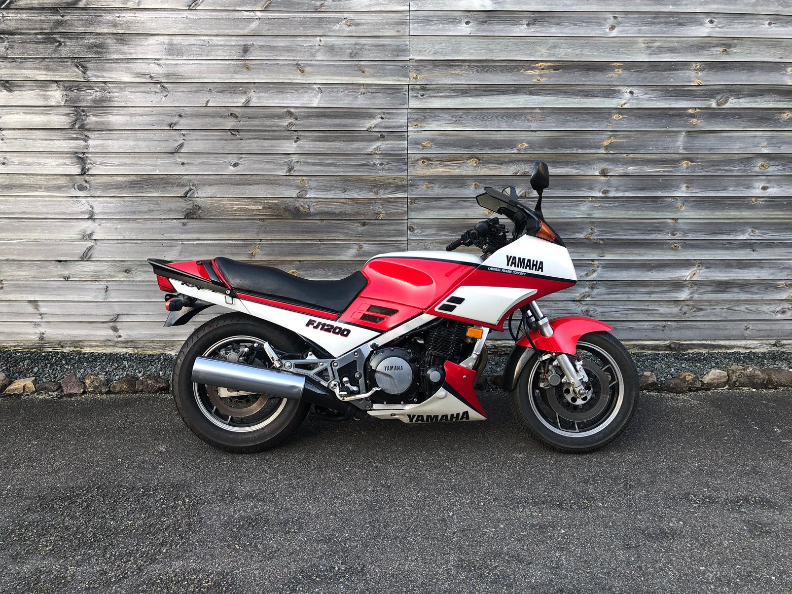 Yamaha FJ 1200 zonder kenteken