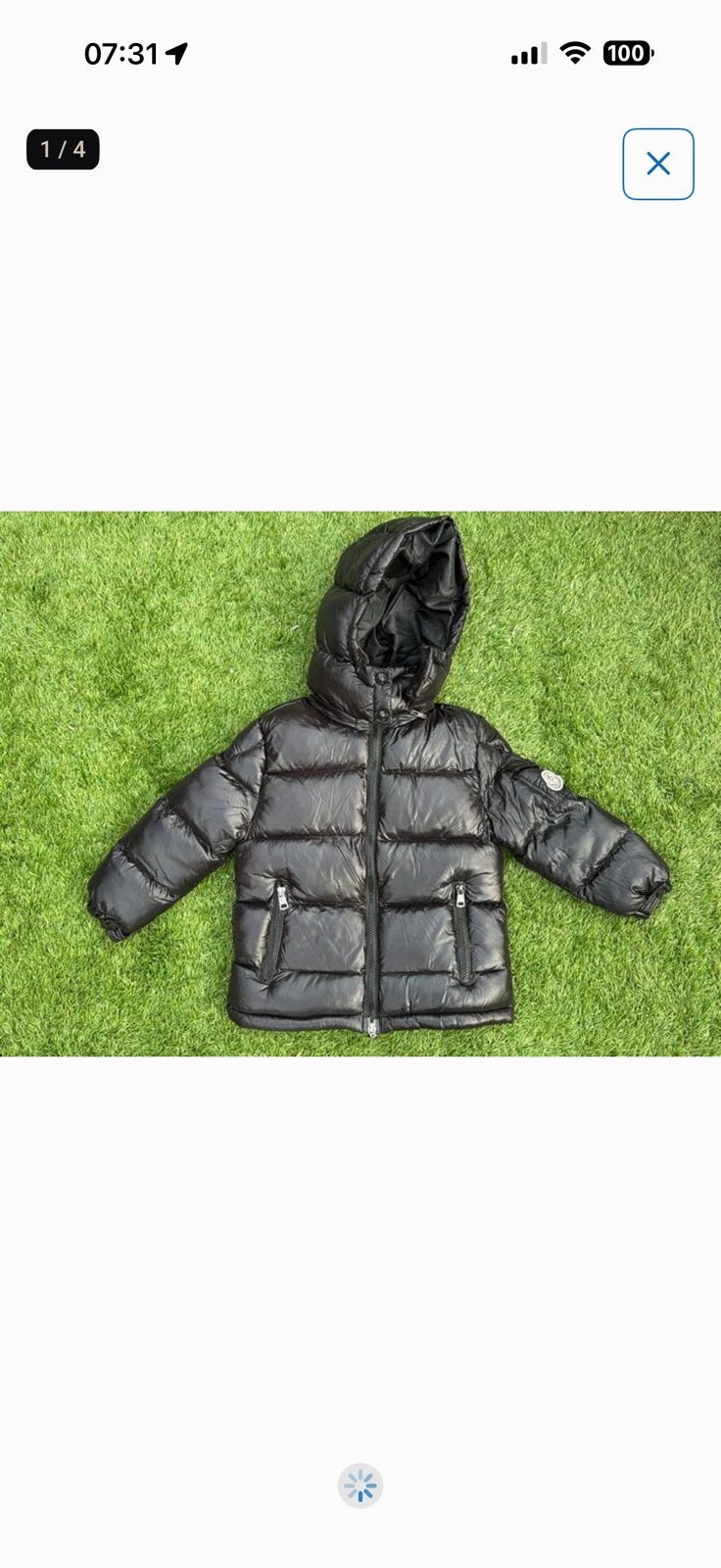 Moncler jas, Ophalen of Verzenden, Zo goed als nieuw