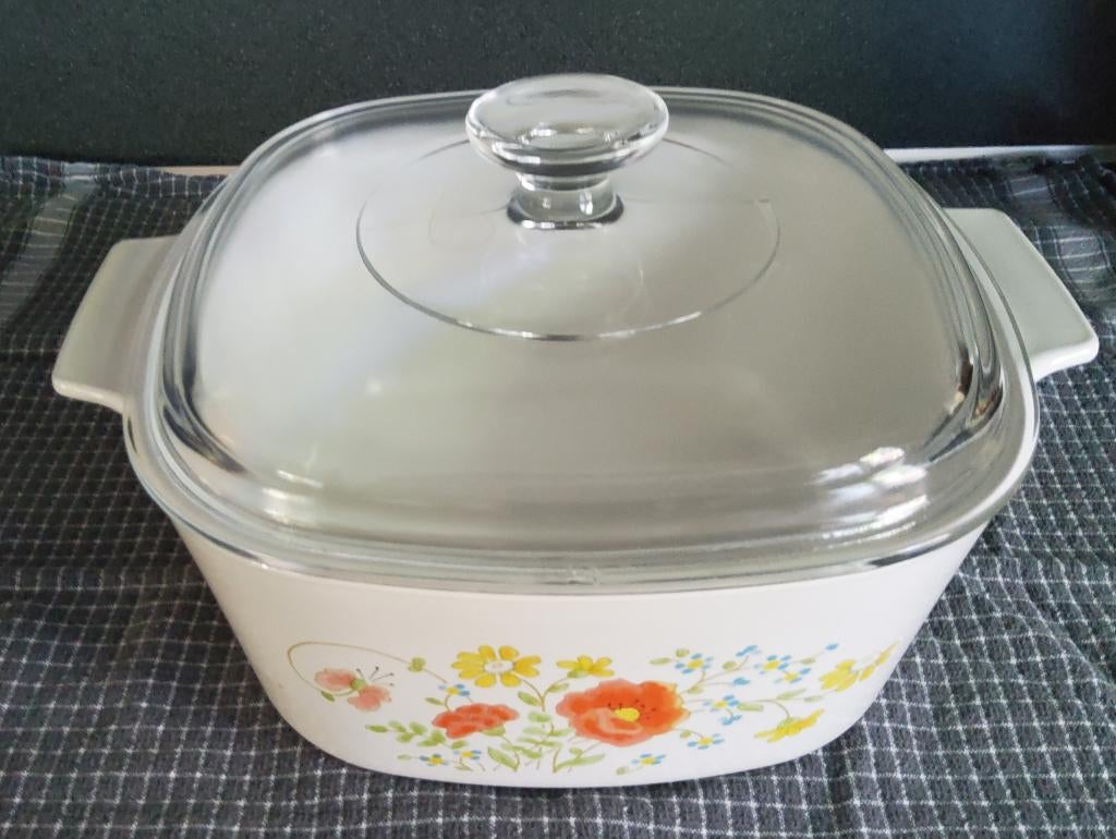Ovenschaal (Pyrex)in  zeer goede staat, Ophalen of Verzenden, Zo goed als nieuw