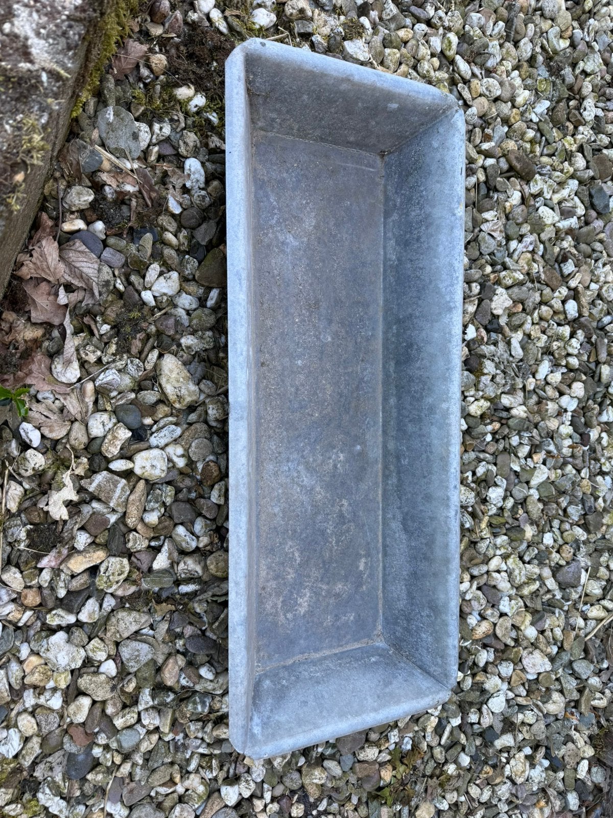 Zinken voerbak voor varkens x geiten x schapen etc, Ophalen, Gebruikt