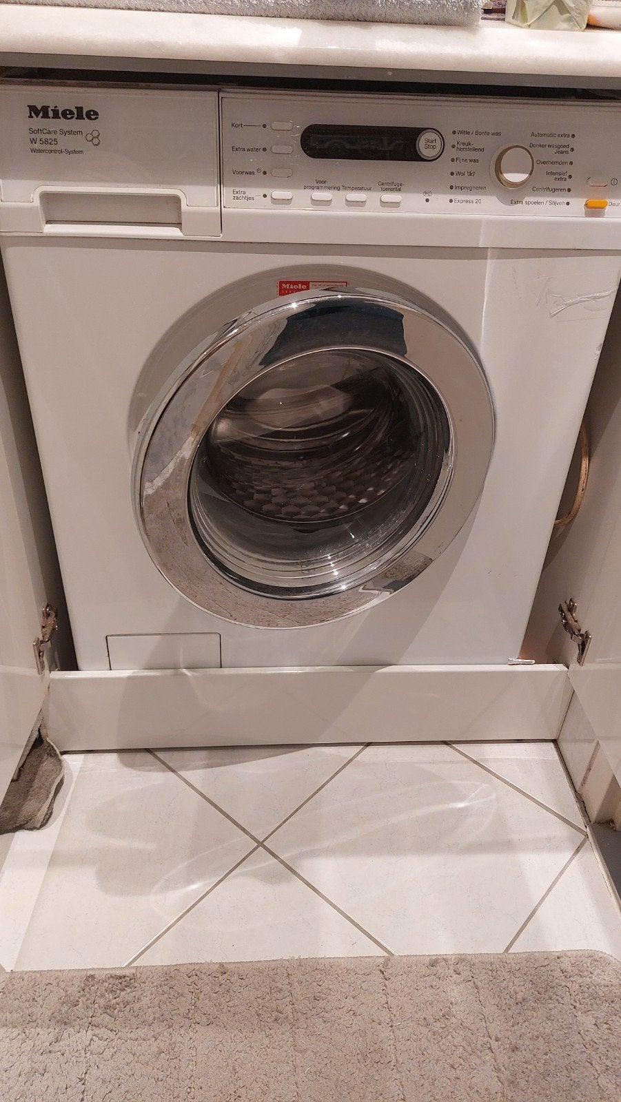 Miele W 982 SoftCare System Wasmachine, Ophalen, Handwasprogramma, Zo goed als nieuw, Voorlader