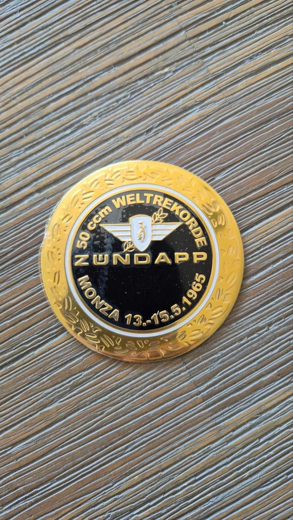 Tank logo zundapp, Fietsen en Brommers, Brommeronderdelen | Zundapp, Ophalen of Verzenden, Nieuw, Overige typen