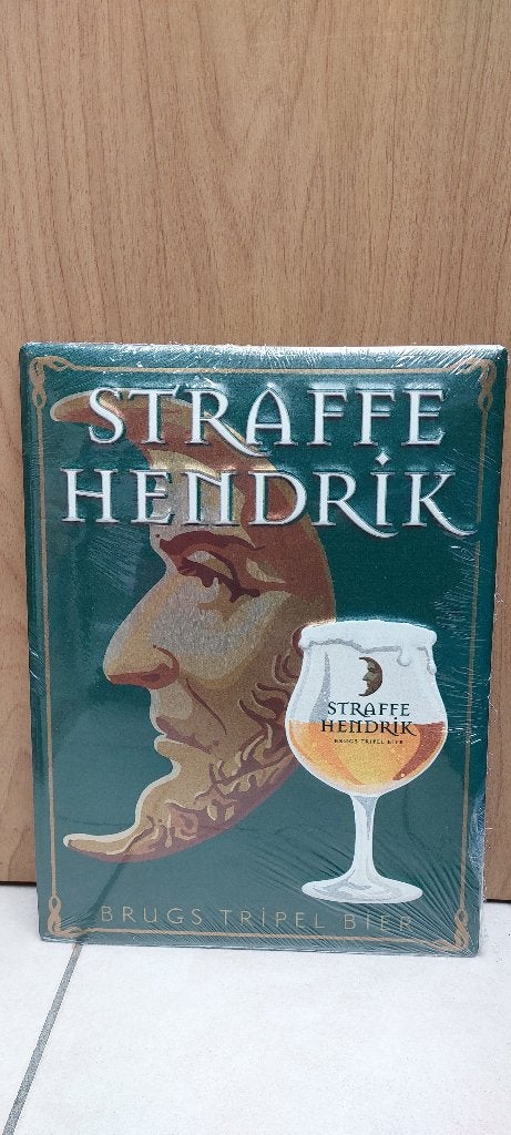 Reclamebord Straffe Hendrik Tripel, Verzamelen, Ophalen of Verzenden, Nieuw, Reclamebord, Plaat of Schild, Overige merken