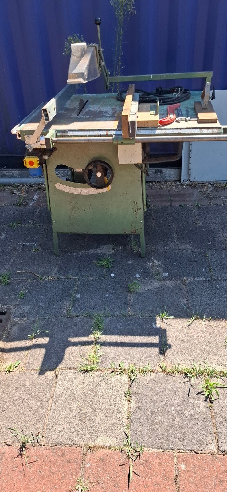 Harwi Zaagmachine 100S [H] - Harwi zaagmachine/ Cirkelzaag, Gebruikt, Cirkelzaag, 70 mm of meer, Ophalen of Verzenden