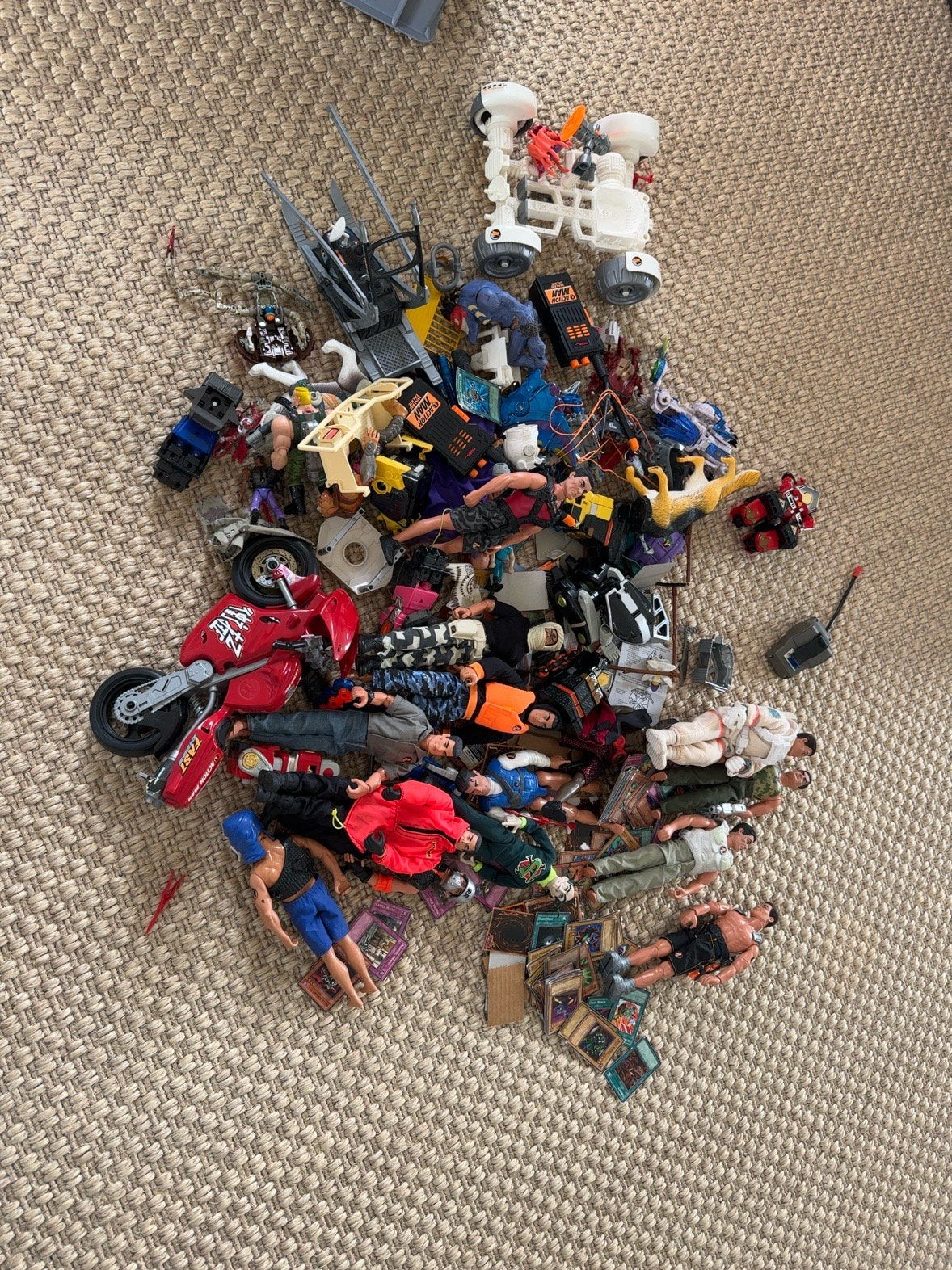 Partij: Action Man, Power Rangers, Transformers & Yu-Gi-O, Verzamelen, Transformers, Gebruikt, Ophalen of Verzenden