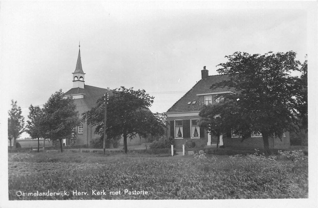 701-251-041 Ommelanderwijk Herv Kerk, Verzenden, Voor 1920, Groningen