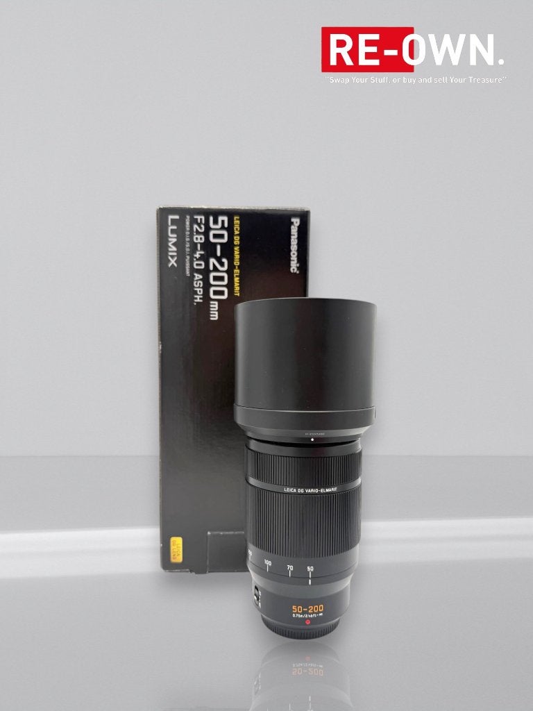 Panasonic Leica DG Vario-Elmarit 50-200mm f/2.8-4 ASPH, ., Zo goed als nieuw, Panasonic, Panasonic
