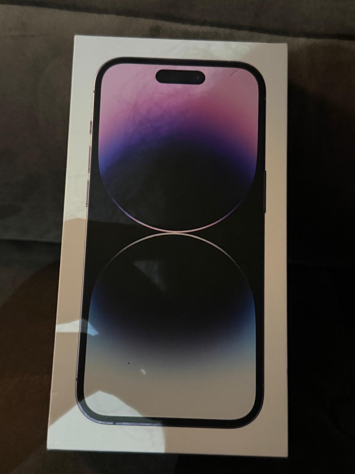 Iphone 14 Pro Deep Purple, Paars, Ophalen of Verzenden, Zo goed als nieuw, 128 GB