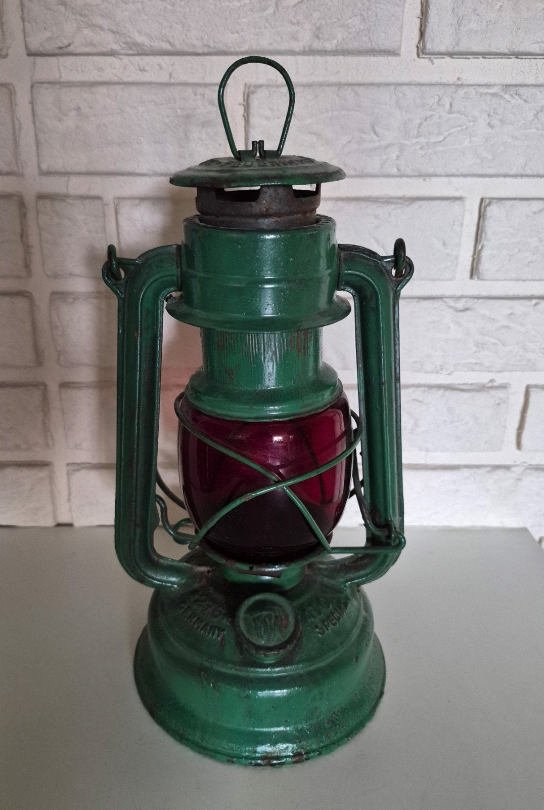 Zeldzame Vintage FEUERHAND 276 'ATOM SPECIAL' Stormlamp, Ophalen of Verzenden