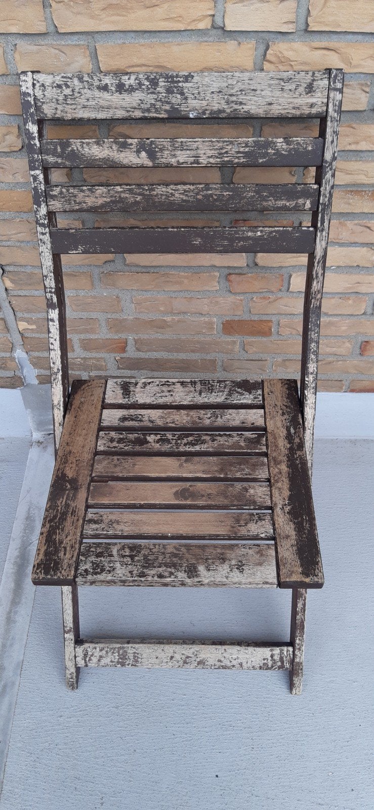 tuinstoel hout applaro inklapbaar, Ophalen, Gebruikt, Hout, Inklapbaar