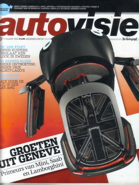 Autovisie 5 2011 : Ford Puma - Mercedes Benz CL63 AMG - Alfa, Ophalen of Verzenden, Gelezen, Algemeen