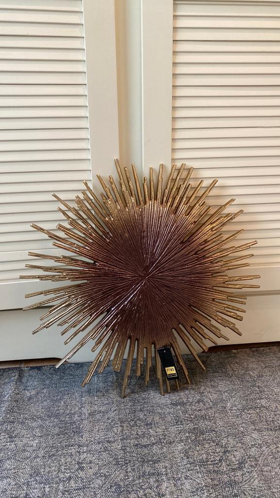 Deco ster PTMD metalgold, Ophalen