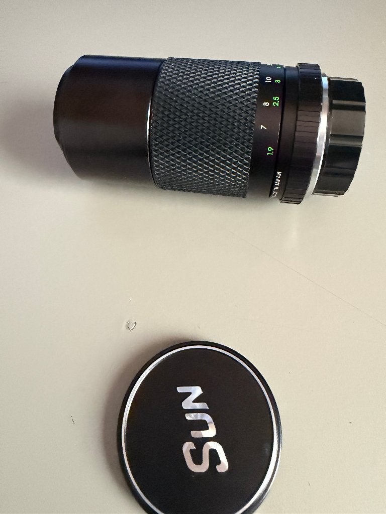 Sun 80-200mm lens met hoes, Overige merken, Gebruikt, Gevoerd, Ophalen of Verzenden