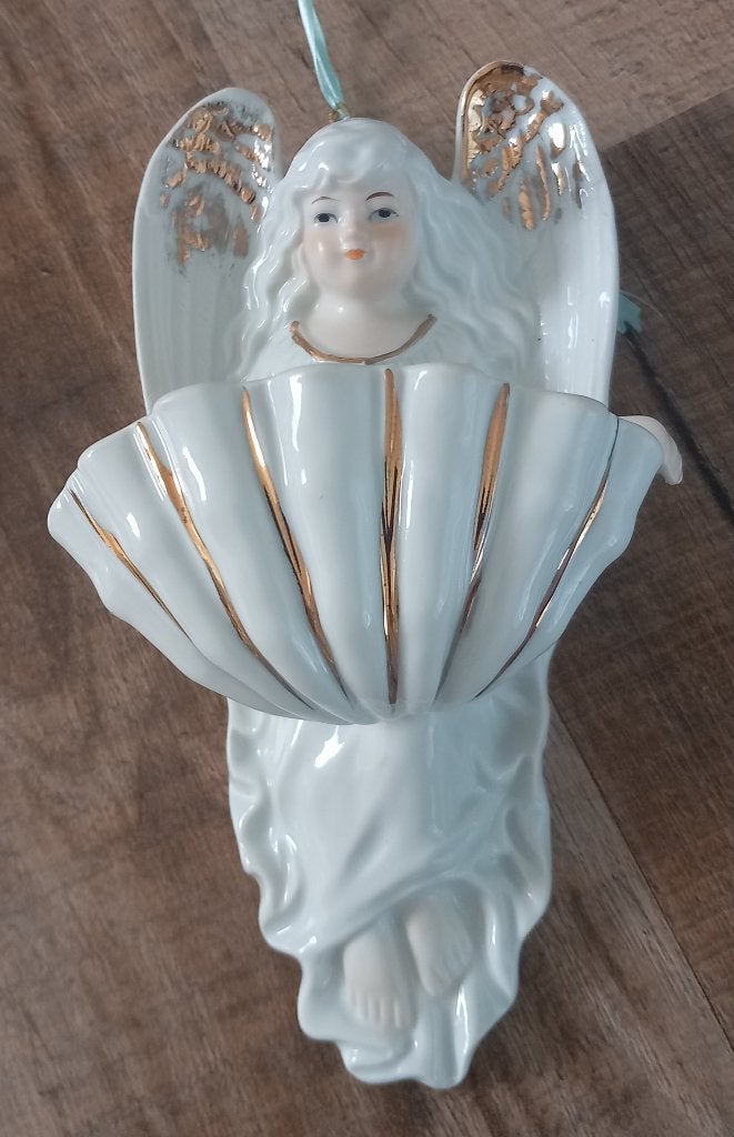 wijwaterbakjes engeltjes, Verzamelen, Ophalen of Verzenden, Zo goed als nieuw, Overige typen, Christendom | Katholiek