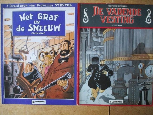 adv8395 professor stratus, Boeken, Eén stripboek, Ophalen, Gelezen
