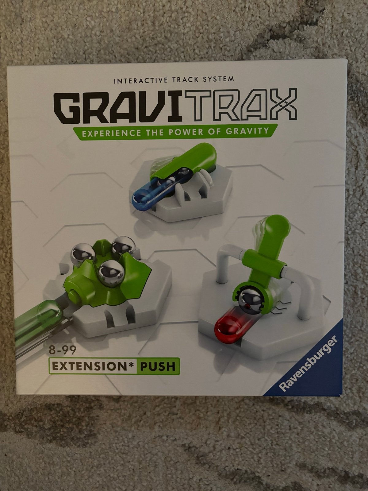 GraviTrax Extension Push uitbreidingsset, Kinderen en Baby's, Speelgoed | Educatief en Creatief, Ophalen of Verzenden, Zo goed als nieuw