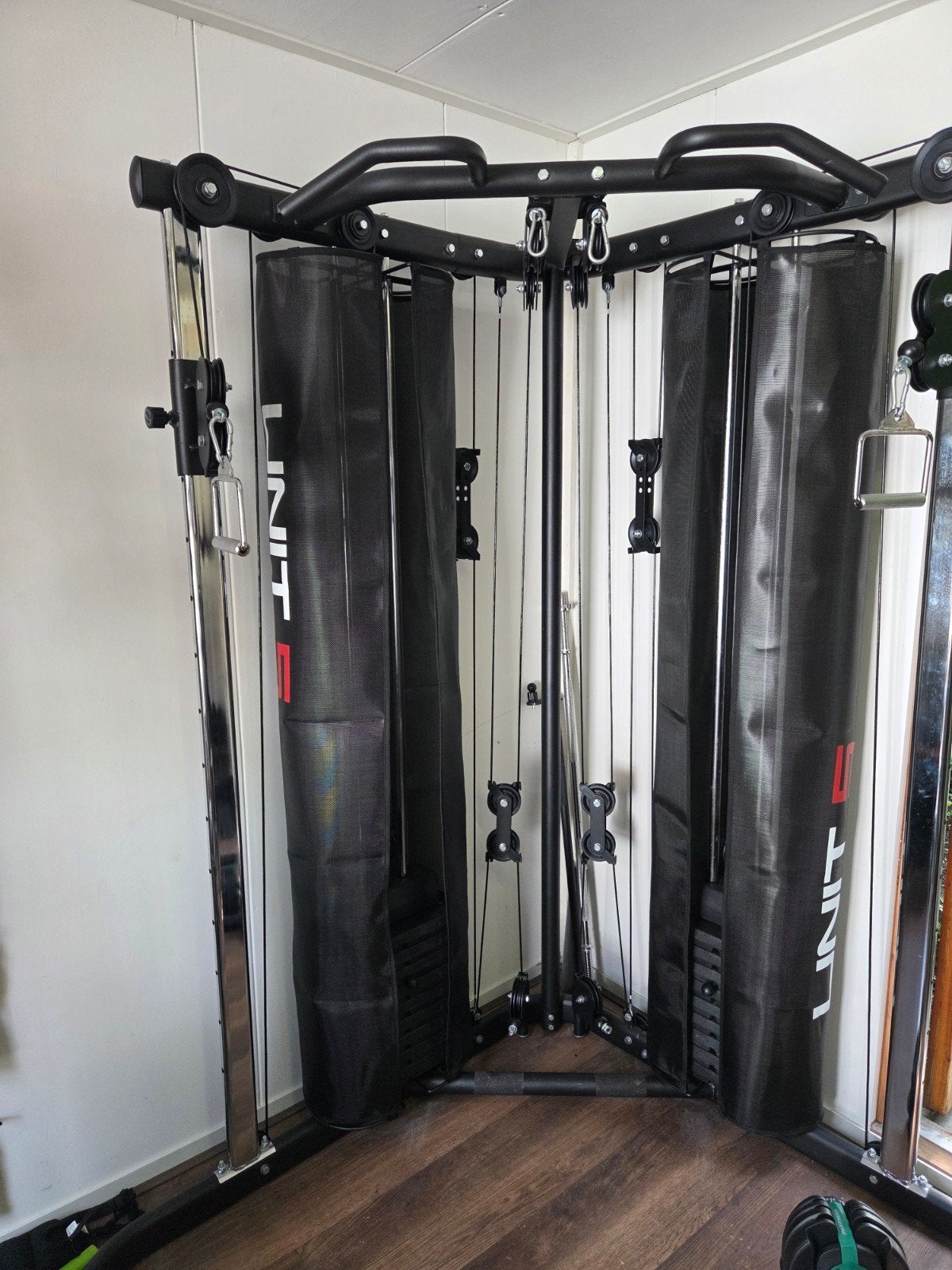 Krachtstation - Compleet thuisfitness systeem, Ophalen, Benen, Krachtstation, Zo goed als nieuw
