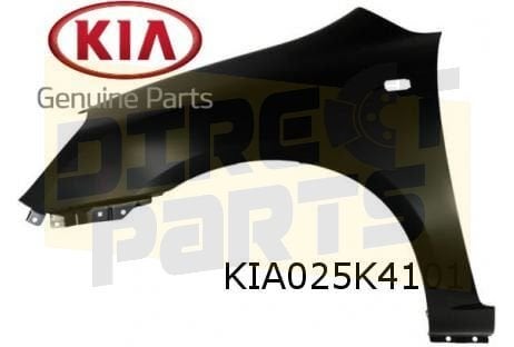 Kia Carens III voorscherm Rechts Origineel! 663211D050, Kia, -, Verzenden, -