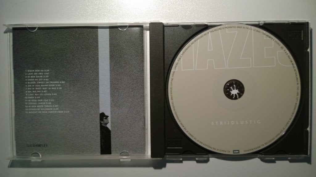 André Hazes - Strijdlustig, Ophalen of Verzenden, Zo goed als nieuw, Levenslied of Smartlap