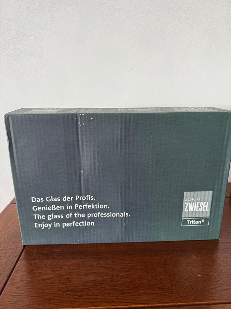 4 NIEUWE SCHOTT ZWIESEL VINA TRITAN WIJNGLAZEN, Ophalen, Nieuw, Overige typen