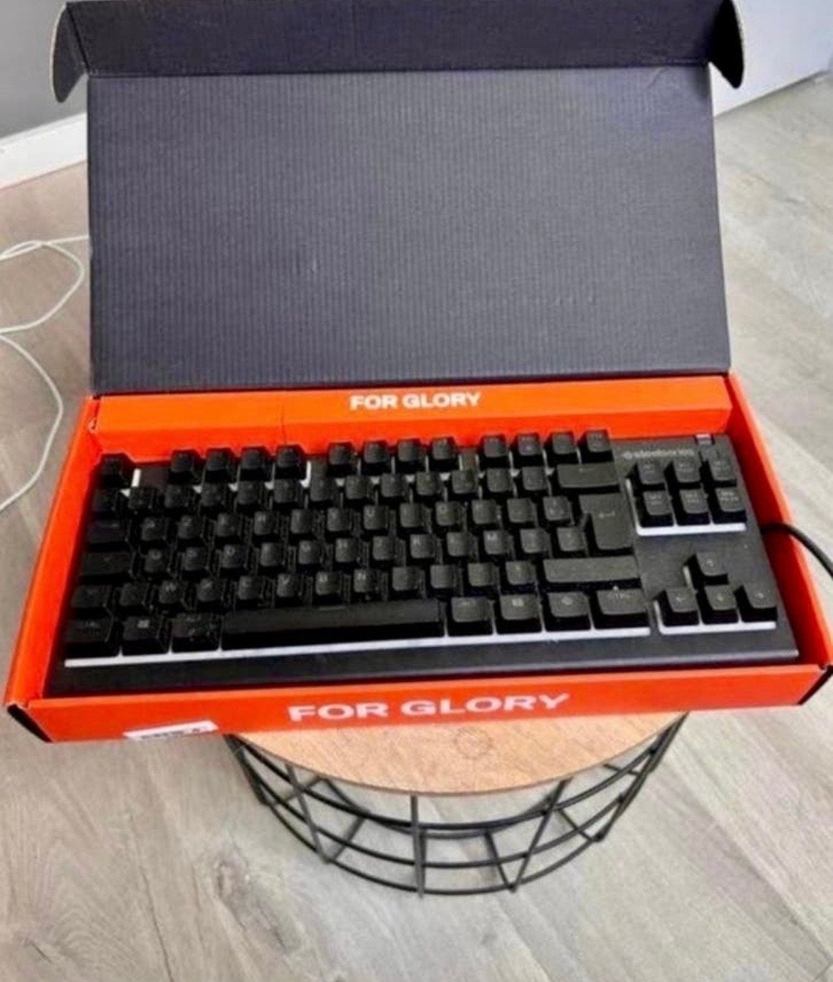 Steelseries Apex 3 TKL Gaming Toetsenbord RGB, Computers en Software, Toetsenborden, Zo goed als nieuw, Qwerty, Bedraad, Gaming toetsenbord