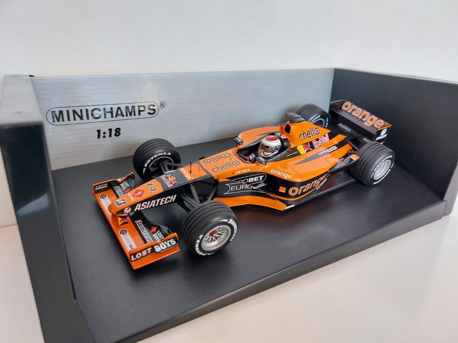 Minicamps Orange Arrows, Ophalen of Verzenden, Zo goed als nieuw, Auto, MiniChamps