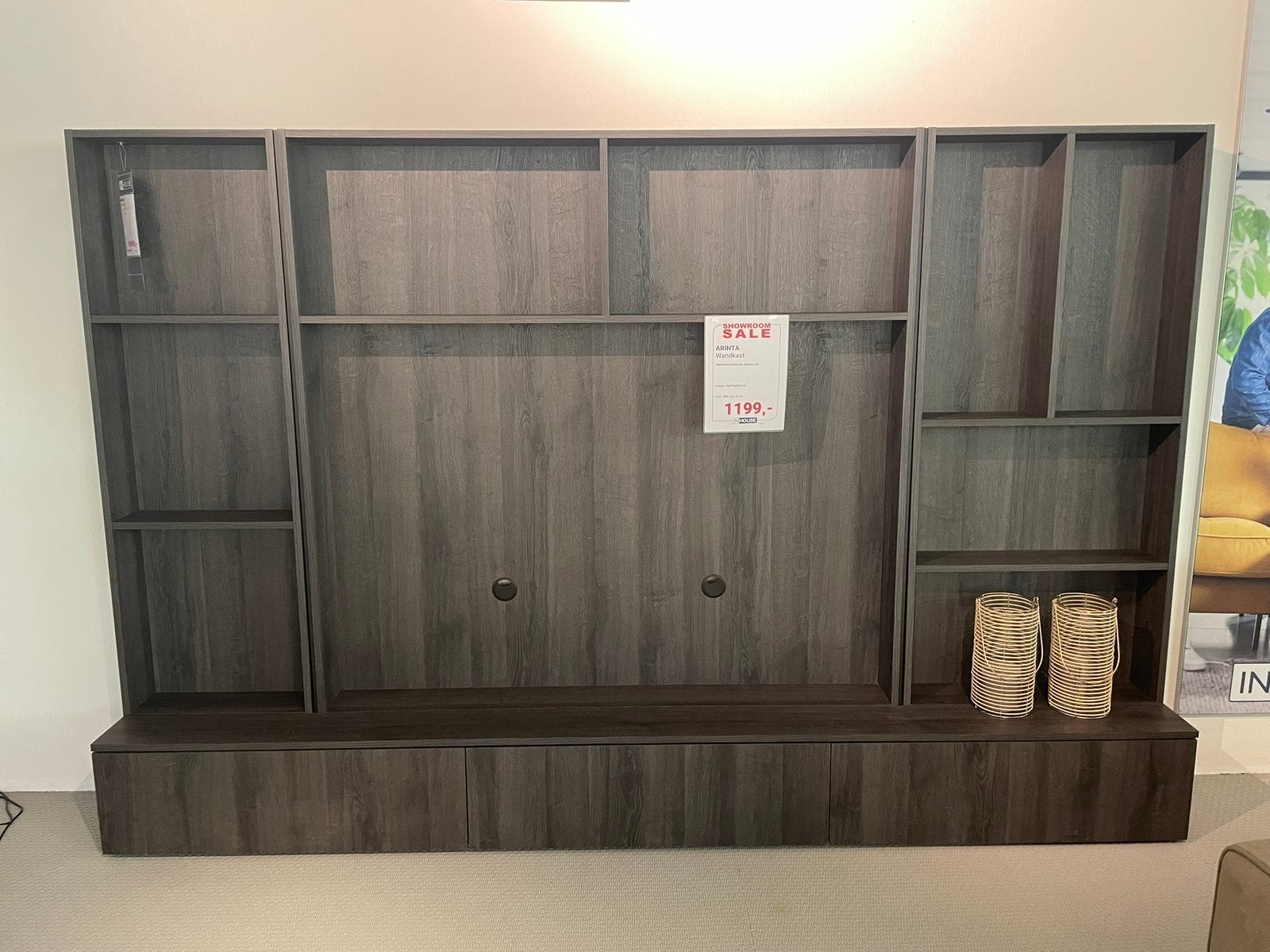Arinta wandkast, Ophalen, 25 tot 50 cm, Kunststof