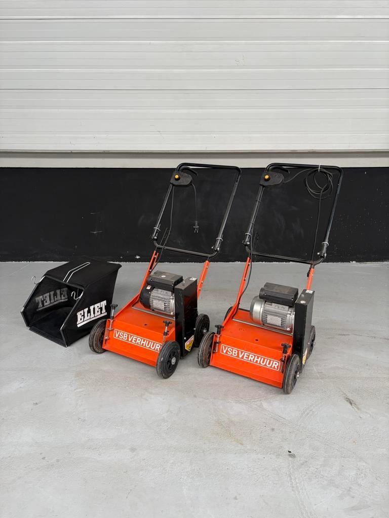 Eliet E401 verticuleermachine 40cm, Tuin en Terras, Ophalen, Zo goed als nieuw, Benzine