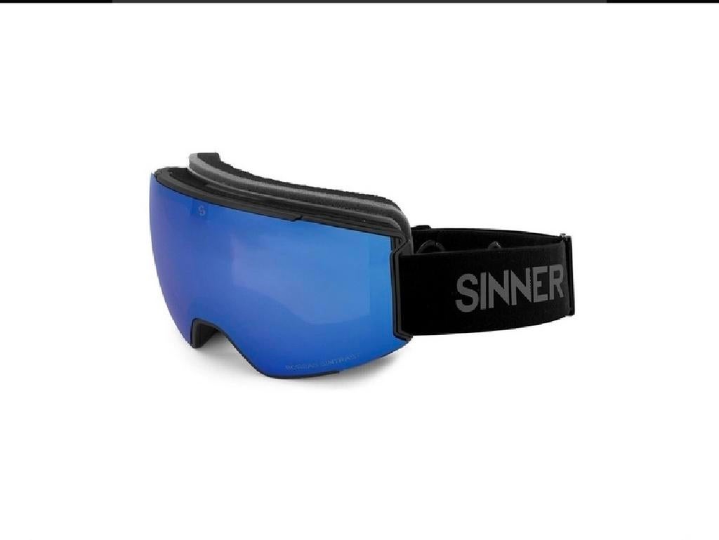 SINNER BOREAS Skibril - 2 SINTRAST-lenzen - Mat Zwart, SINNER, Ophalen, Gedragen, Overige typen