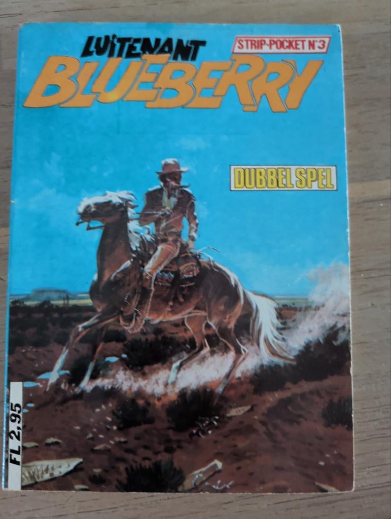 Luitenant Blueberry pocket 3 - Dubbelspel, Boeken, Eén stripboek, Ophalen of Verzenden, Gelezen
