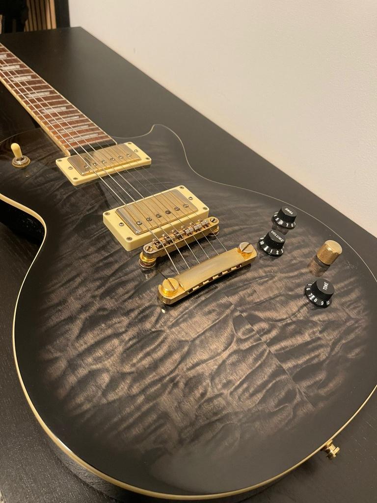 Epiphone Les Paul Ultra met Shadow NanoMAG systeem, Ophalen, Zo goed als nieuw, Solid body, Epiphone