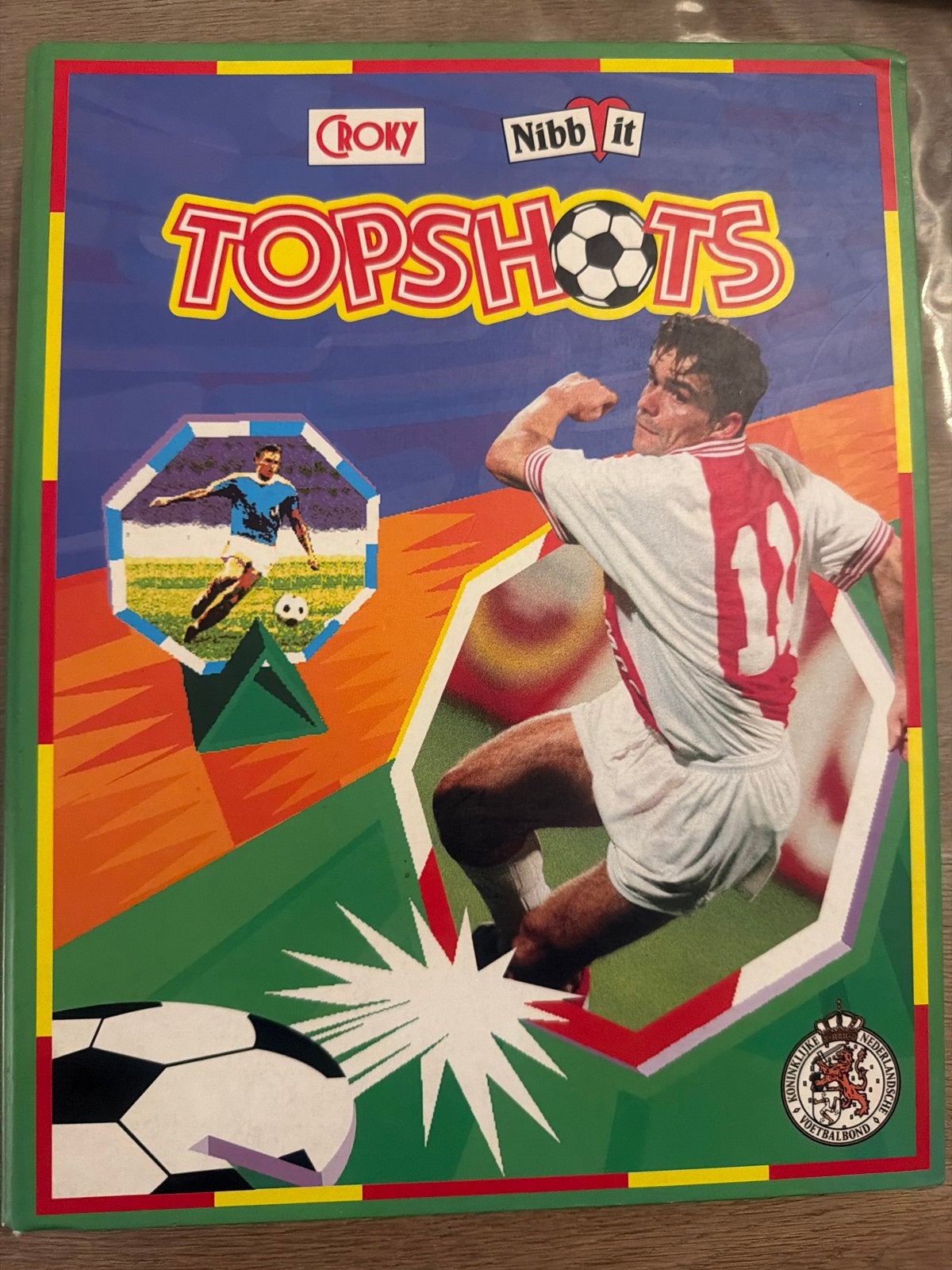 Croky Nibbit Topshots Voetbal Album (deels gevuld), Ophalen of Verzenden, Gebruikt, Overige binnenlandse clubs, Spelerskaart