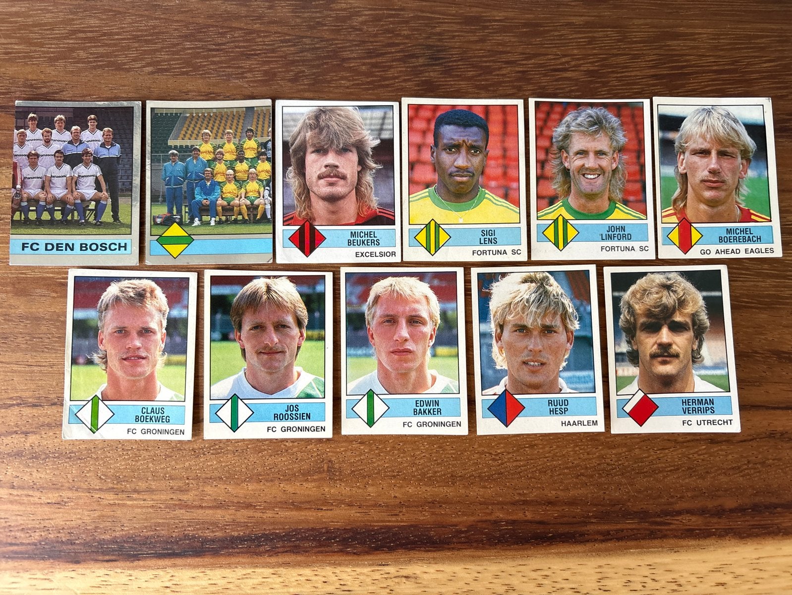 Panini Voetbal 1987 Plaatjes - Diverse Clubs en Spelers, Ophalen of Verzenden, Gebruikt, Stickers en Plaatjes