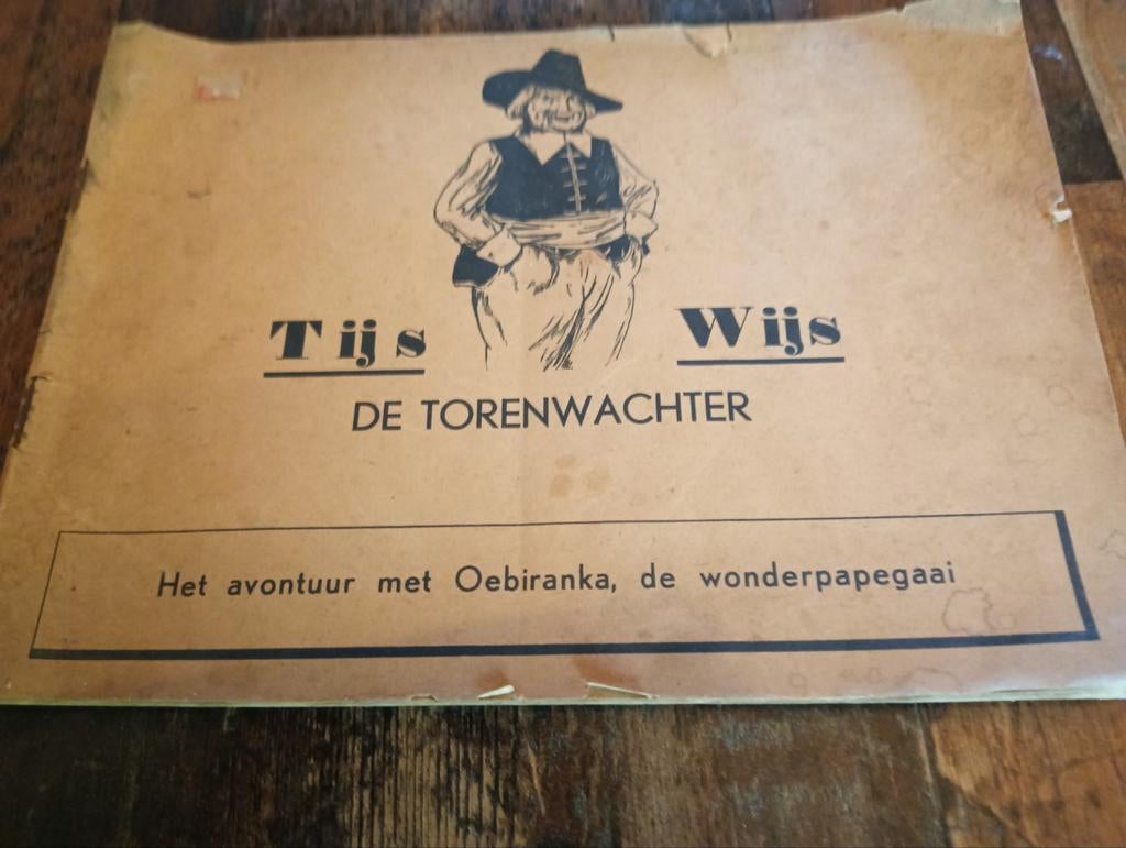 Tijs wijs strip uit de 40er jaren