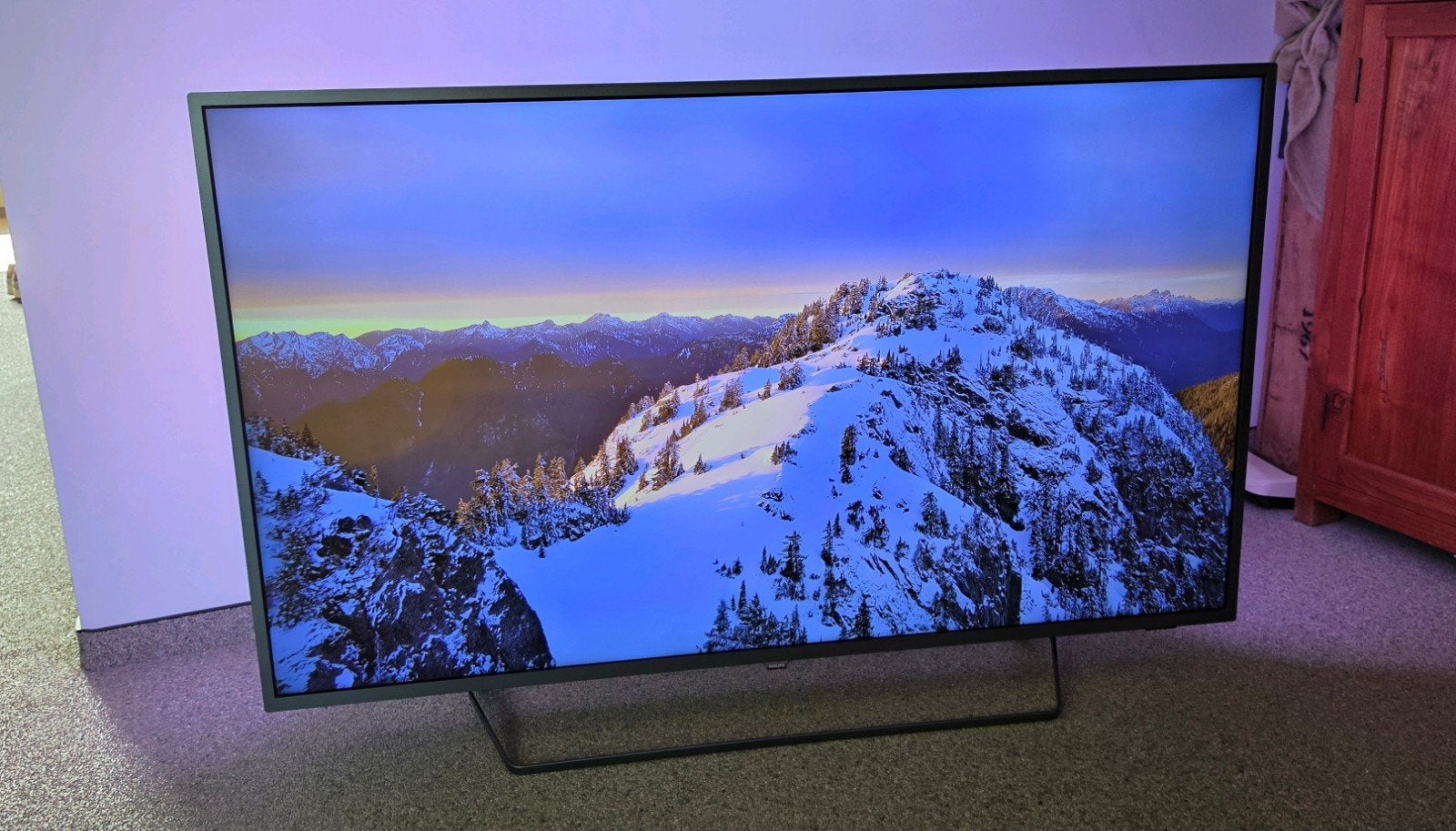 Philips 55 inch 4K Ultra HD android/google TV, Audio, Tv en Foto, Televisies, Ophalen, Philips, 50 Hz, Zo goed als nieuw