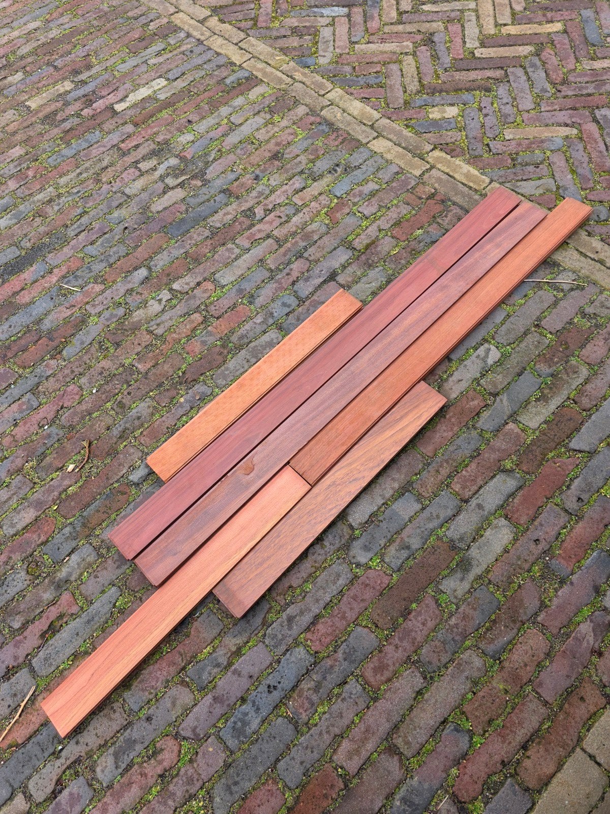 Jatoba vloerdelen, Ophalen, Nieuw
