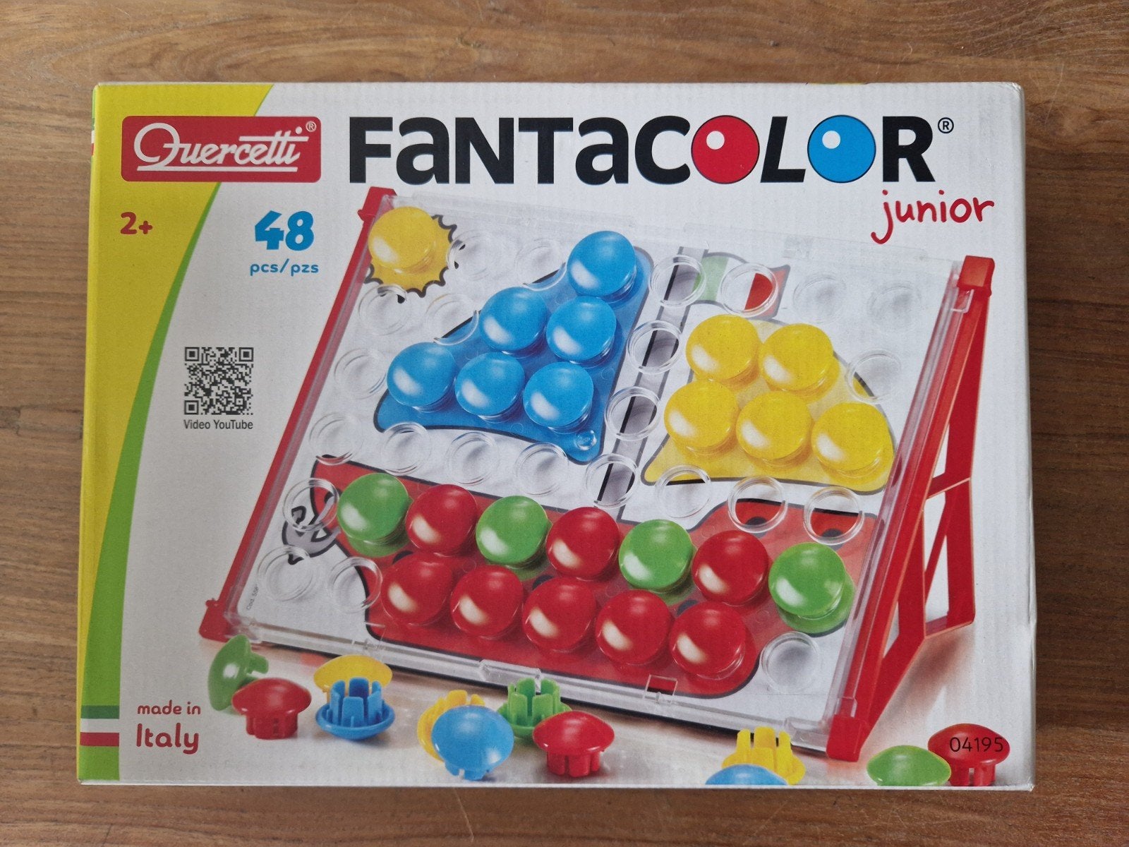 Quercetti Fantacolor Junior, Ophalen of Verzenden, Nieuw, Puzzelen