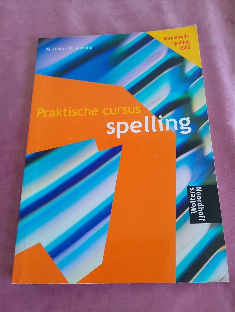Praktische cursus spelling - M. Klein / M. Visscher, Boeken, Studieboeken en Cursussen, Ophalen of Verzenden, Alpha, Zo goed als nieuw